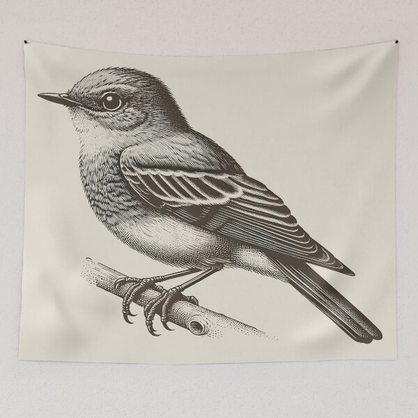 Item preview, Dusky-capped Flycatcher 5 designed and sold by theAVIARY7.