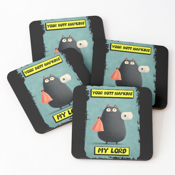 Item preview, Funny Cat with Toilet Paper designed and sold by Enea Kelo.