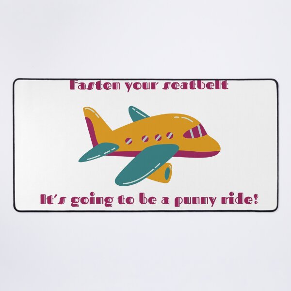 Item preview, ✈️ Fasten Your Seatbelt — A Punny Flight Awaits! designed and sold by AirmanTalha.