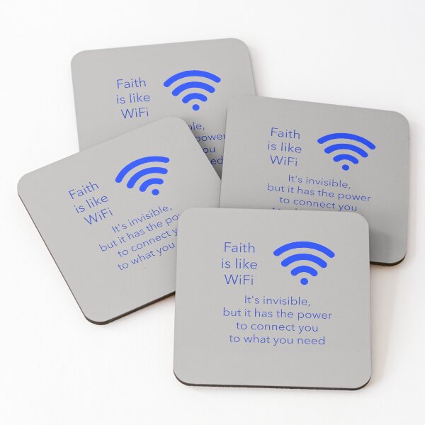 Item preview, Faith is like WiFi designed and sold by Sharztees.