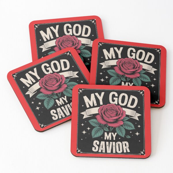 Item preview, My God, My Savior with a Rose designed and sold by RWCarpenter.