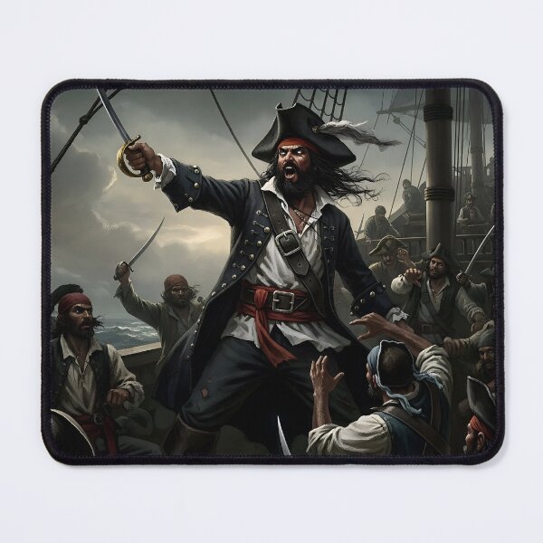 Item preview, Blackbeard's Last Stand - Scythianshead design designed and sold by Scythianshead .