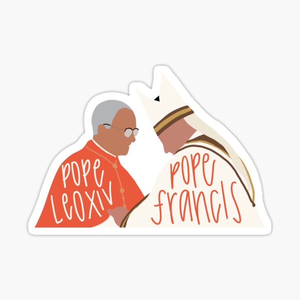 Item preview, pope francis and pope leo XIV designed and sold by katyrempel.