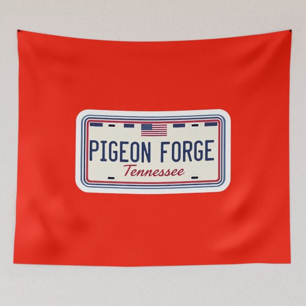 Item preview, Pigeon Forge Tennessee License Plate designed and sold by Rue Market.