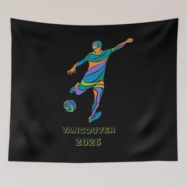 Item preview, Vancouver soccer 2026 t-shirt designed and sold by XDivineTees.