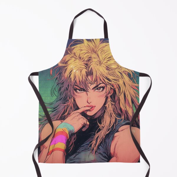 Item preview, Retro 90s Anime Muscle Girl – Colorful Strong Woman Aesthetic designed and sold by AxeWave.
