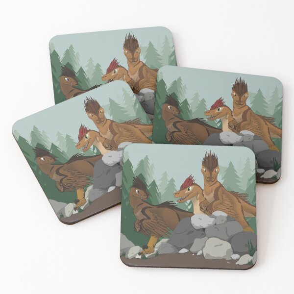 Item preview, Utahraptors on the Hunt designed and sold by NinjaFalconA.