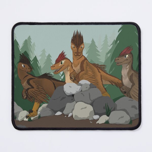 Item preview, Utahraptors on the Hunt designed and sold by NinjaFalconA.