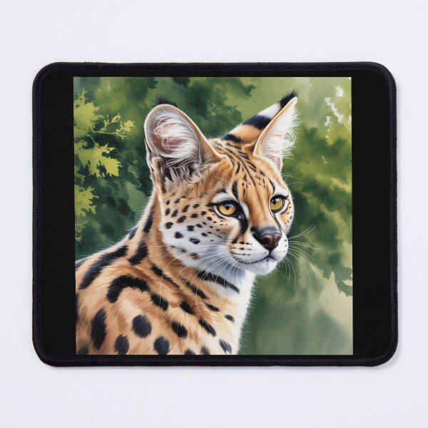 Item preview, African Serval designed and sold by theartfulaspie.