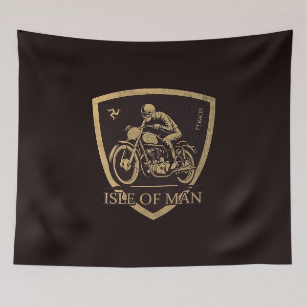 Item preview, Classic Isle of Man TT Badge designed and sold by KiwiRider.