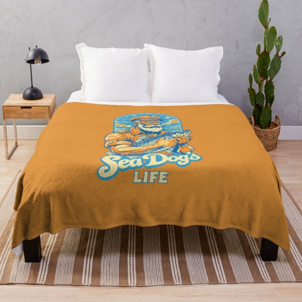 Item preview, Sea Captain with Fishing Catch designed and sold by Rue Market.