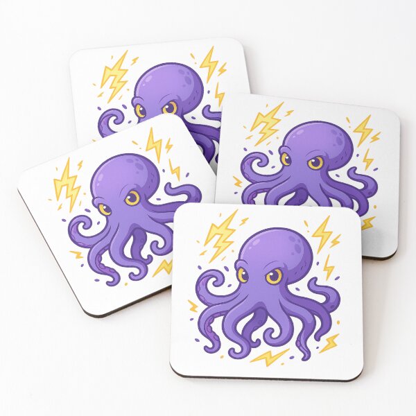 Item preview, Zaptoctopus – Electric Elemental Octopus designed and sold by ElementalBeast1.