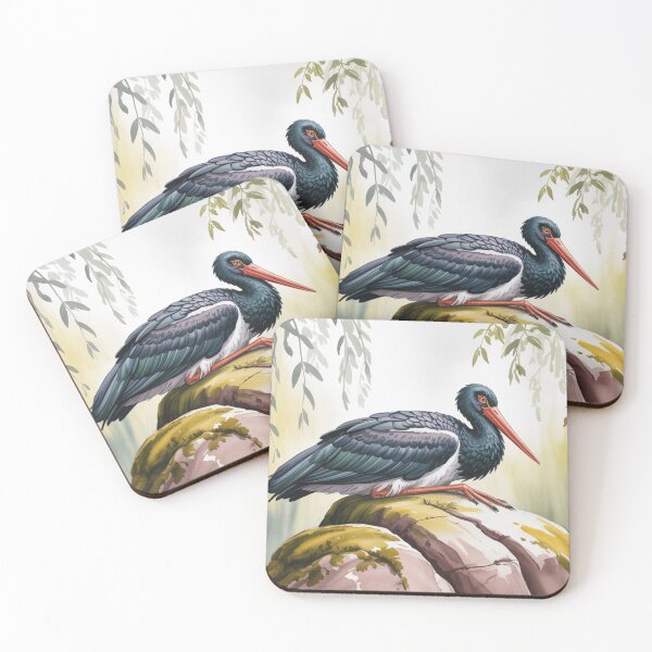 Item preview, Black Stork designed and sold by theartfulaspie.