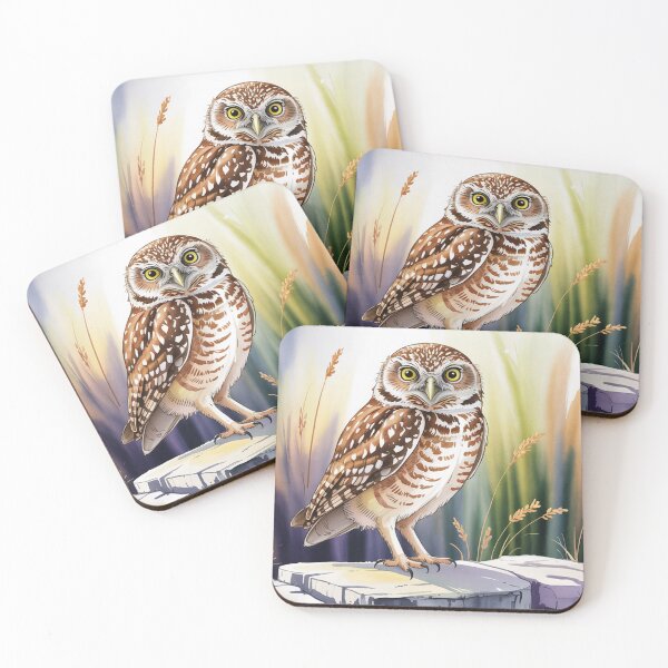 Item preview, Burrowing Owl designed and sold by theartfulaspie.
