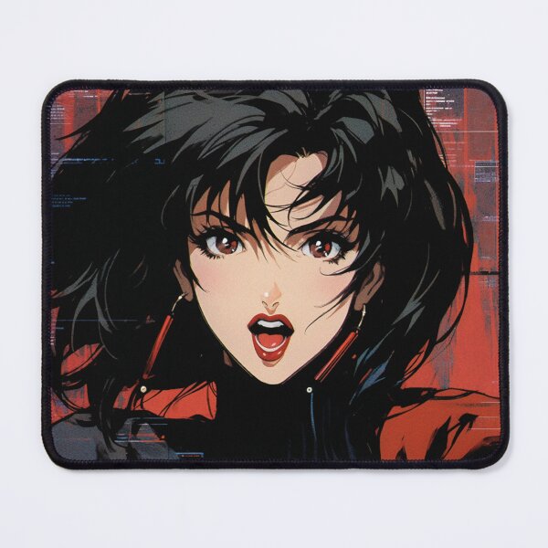 Item preview, 90s Anime Hacker Girl – Retro Tech Aesthetic designed and sold by AxeWave.