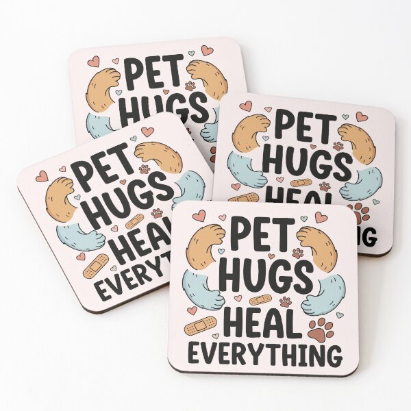 Item preview, Pet Hugs Heal Everything designed and sold by Amir Faysal.