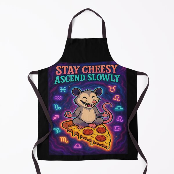 Item preview, Stay Cheesy, Meditate Hard designed and sold by POD DYNASTY | Original Print On Demand T-Shirt Graphics.