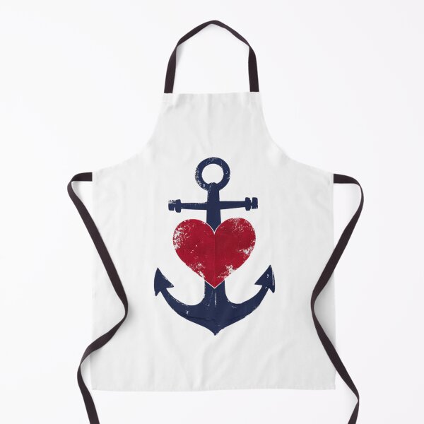 Item preview, Anchor With Heart Design Illustration designed and sold by Rue Market.