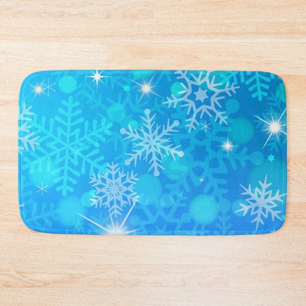 Item preview, Blue Christmas Snow designed and sold by universewitness.