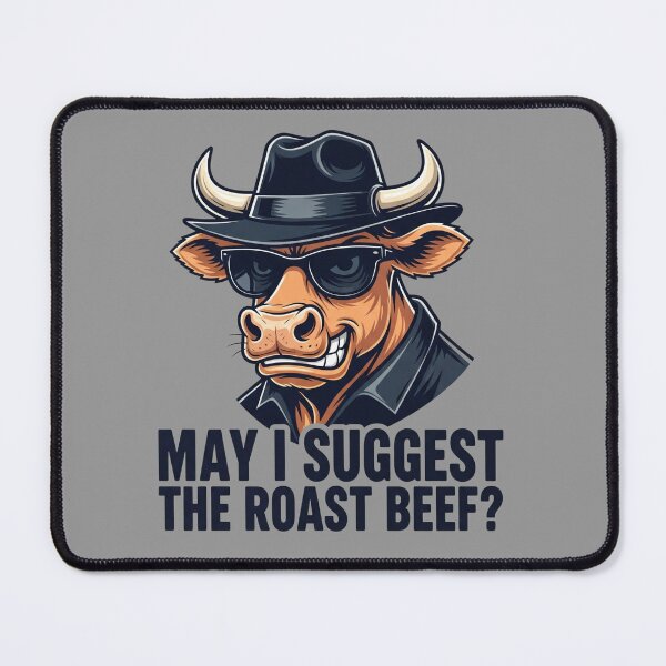 Item preview, May I suggest a roast beaf? Fanny gangsta cow designed and sold by Sowianowa.