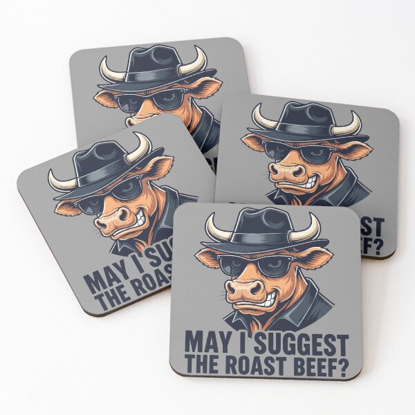 Item preview, May I suggest a roast beaf? Fanny gangsta cow designed and sold by Sowianowa.