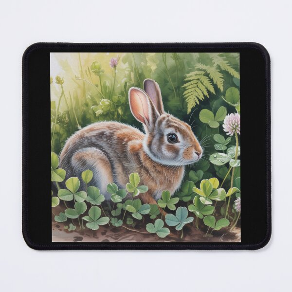 Item preview, Eastern Cottontail Rabbit designed and sold by theartfulaspie.