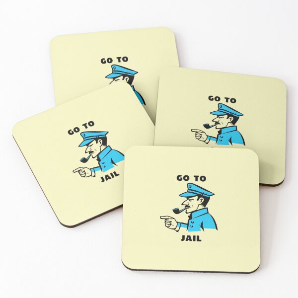 Item preview, Illustration of Go to Jail Icon designed and sold by Rue Market.