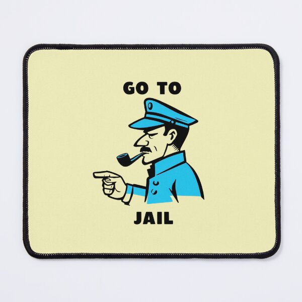 Item preview, Illustration of Go to Jail Icon designed and sold by Rue Market.