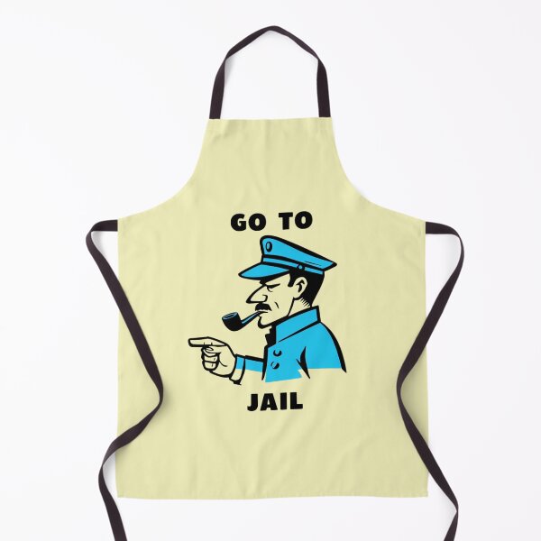 Item preview, Illustration of Go to Jail Icon designed and sold by Rue Market.