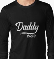 Daddy Since 2020 - Funny Dad Shirt Birthday Gift Long Sleeve T-Shirt