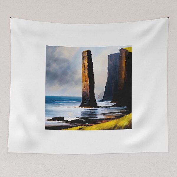 Item preview, Old Man of Hoy designed and sold by Island Art Studios.