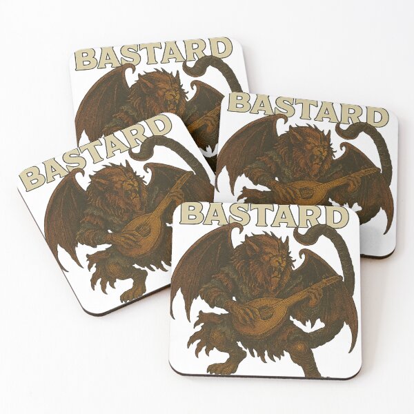Item preview, Mythical Bastard: Manticore Bard | Retro Musical Monster Design designed and sold by Mythical Bastards.
