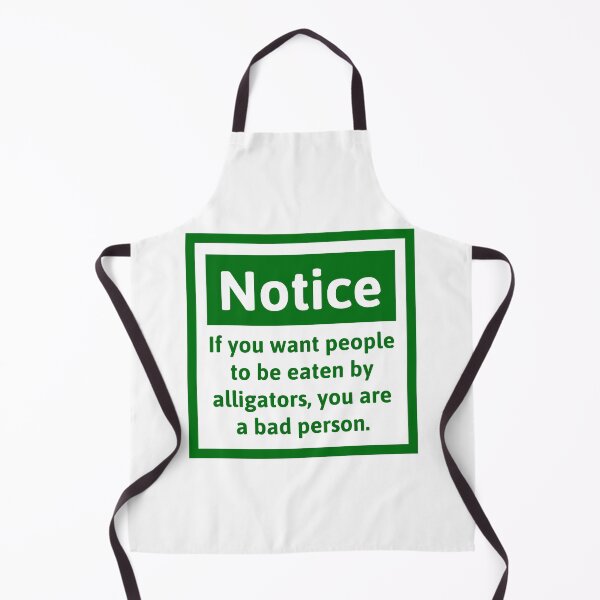 Item preview, Notice opposing Alligator Alcatraz   designed and sold by Rachel the Artist .