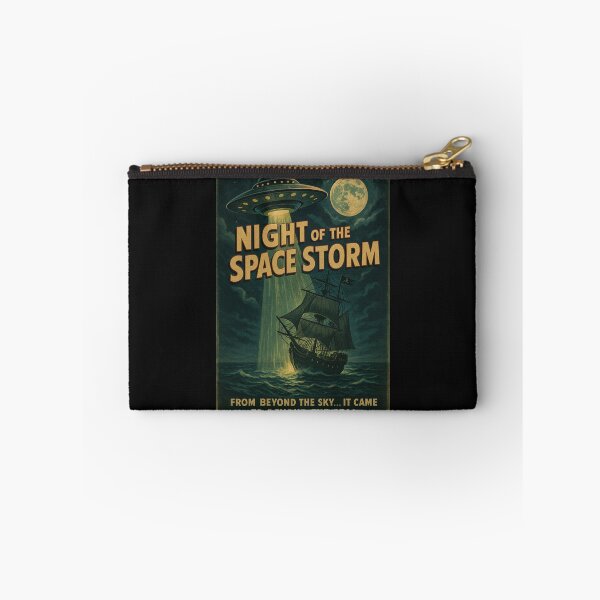 Item preview, Poster, Space Storm Marine Night designed and sold by JonelleTshirts.