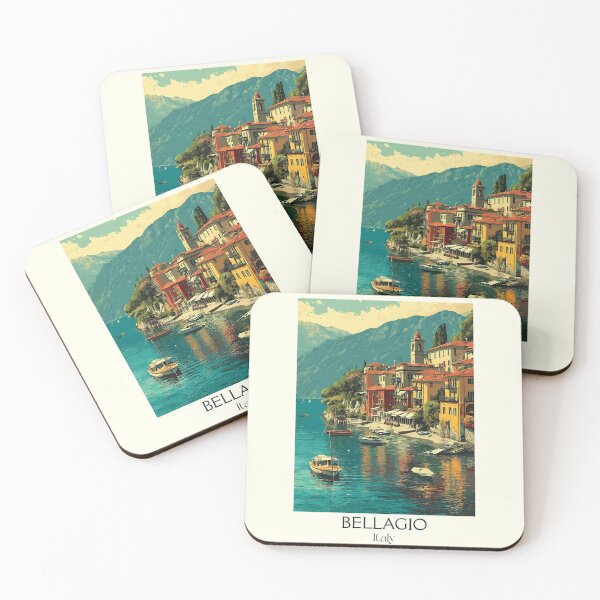 Item preview, Bellagio Lake Como – Italian Lakes Paradise Poster designed and sold by TuncGK.
