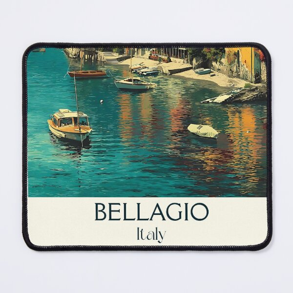 Item preview, Bellagio Lake Como – Italian Lakes Paradise Poster designed and sold by TuncGK.