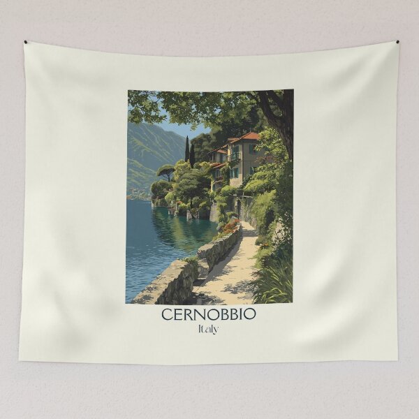 Item preview, Cernobbio Lago Como – Arte italiano en una villa junto al lago designed and sold by TuncGK.