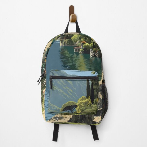 Item preview, Cernobbio Lake Como – Italian Lakeside Villa Art designed and sold by TuncGK.