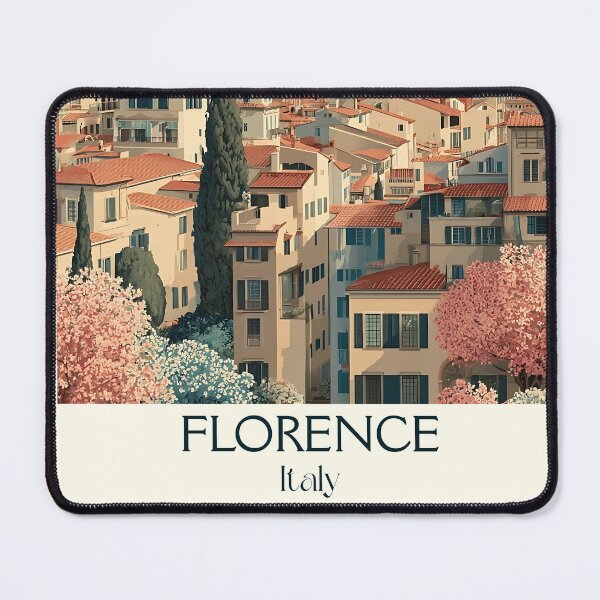 Item preview, Florence Tuscany Poster – Renaissance City Vintage Art designed and sold by TuncGK.