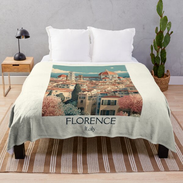 Item preview, Florence Tuscany Poster – Renaissance City Vintage Art designed and sold by TuncGK.