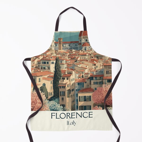 Item preview, Florence Tuscany Poster – Renaissance City Vintage Art designed and sold by TuncGK.
