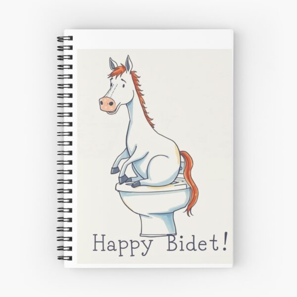 Item preview, Happy Bidet birthday toilet Gift cute meme horse designed and sold by CheeseBlueprint.
