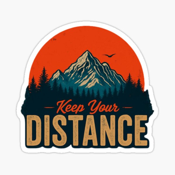 Item preview, Keep your distance designed and sold by JonysCreativeDesigns.