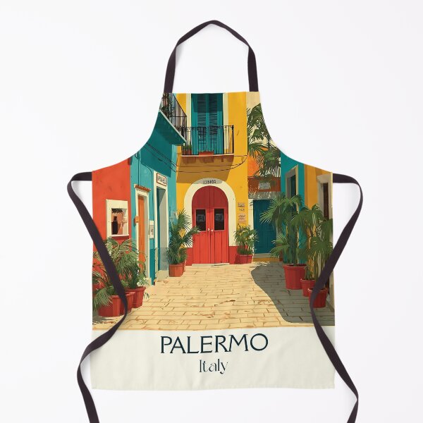 Item preview, Palermo Sicily Poster – Mediterranean Capital Vintage Art designed and sold by TuncGK.