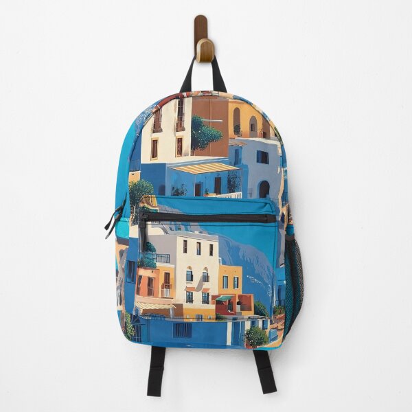 Item preview, Positano Amalfi Coast – Cliffside Paradise Vintage Art designed and sold by TuncGK.