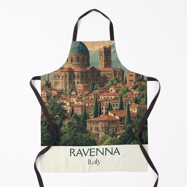 Item preview, Ravenna Mosaic City – Byzantine Italy Vintage Poster designed and sold by TuncGK.