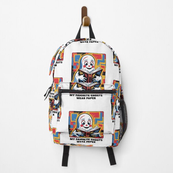 Item preview, Ghost and books designed and sold by Filologica.