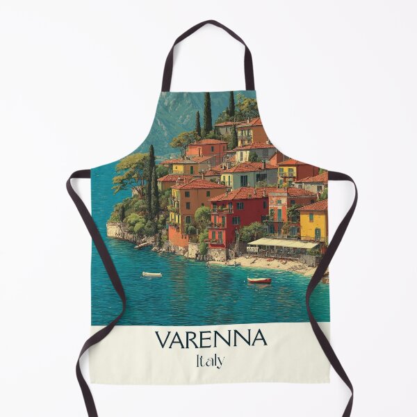 Item preview, Varenna Lake Como – Romantic Lakeside Village Art designed and sold by TuncGK.