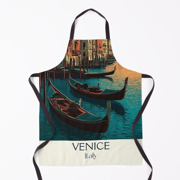 Item preview, Venice Gondola Poster – Grand Canal Sunset Vintage Art designed and sold by TuncGK.