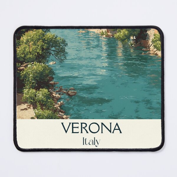 Item preview, Verona Romeo Juliet – Romantic City Vintage Poster designed and sold by TuncGK.